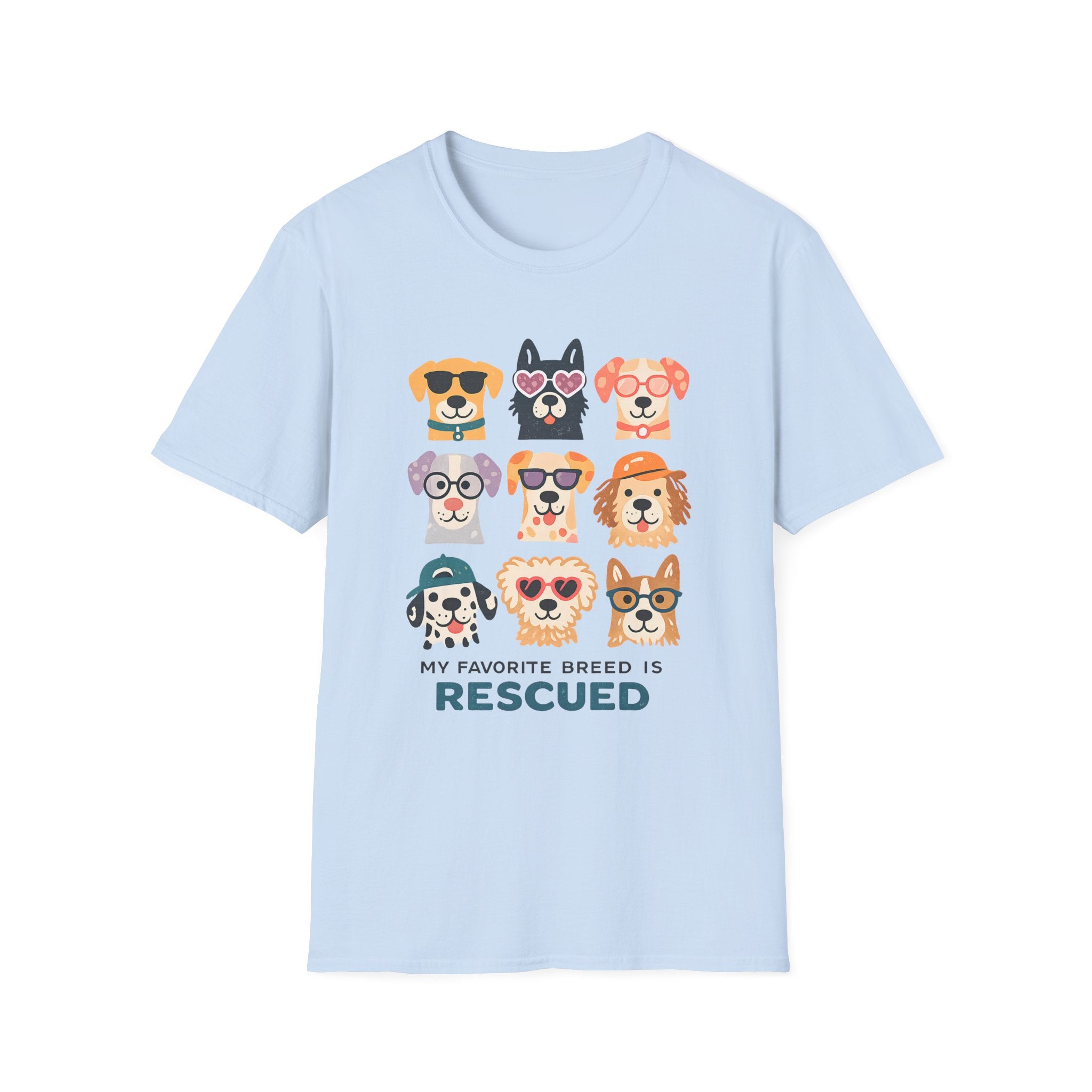 My Favorite Breed Is Rescued T-Shirt
