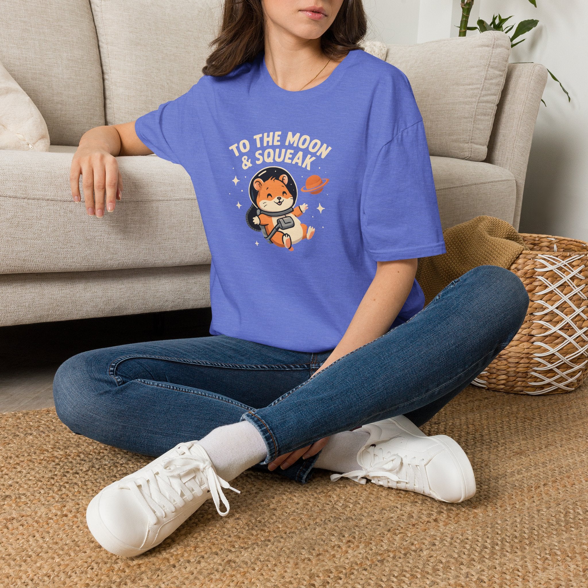 Hamster Astronaut in Space T-Shirt