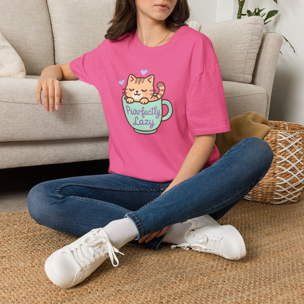 Perfectly Lazy Cat T-Shirt