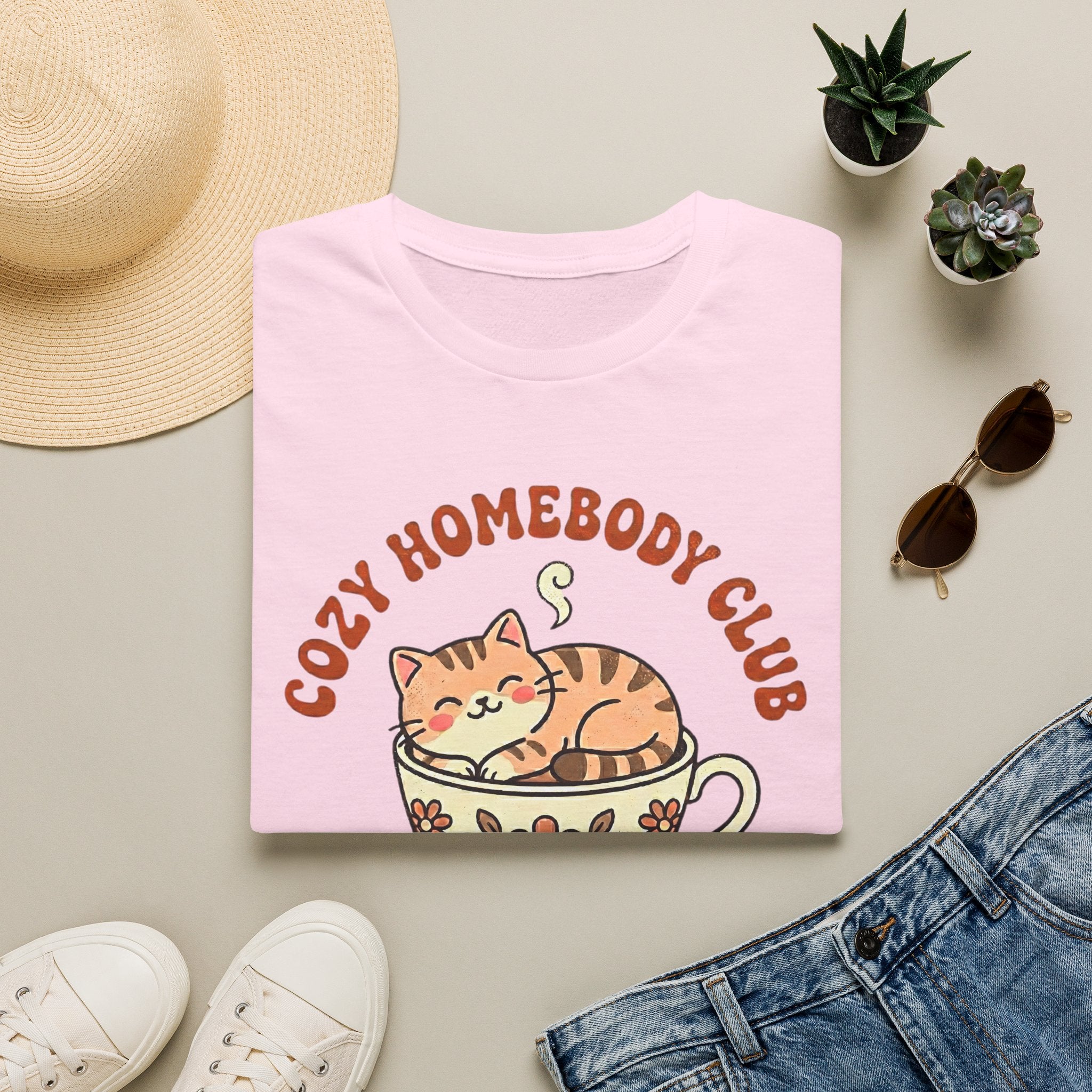 Cozy Homebody Club T-Shirt
