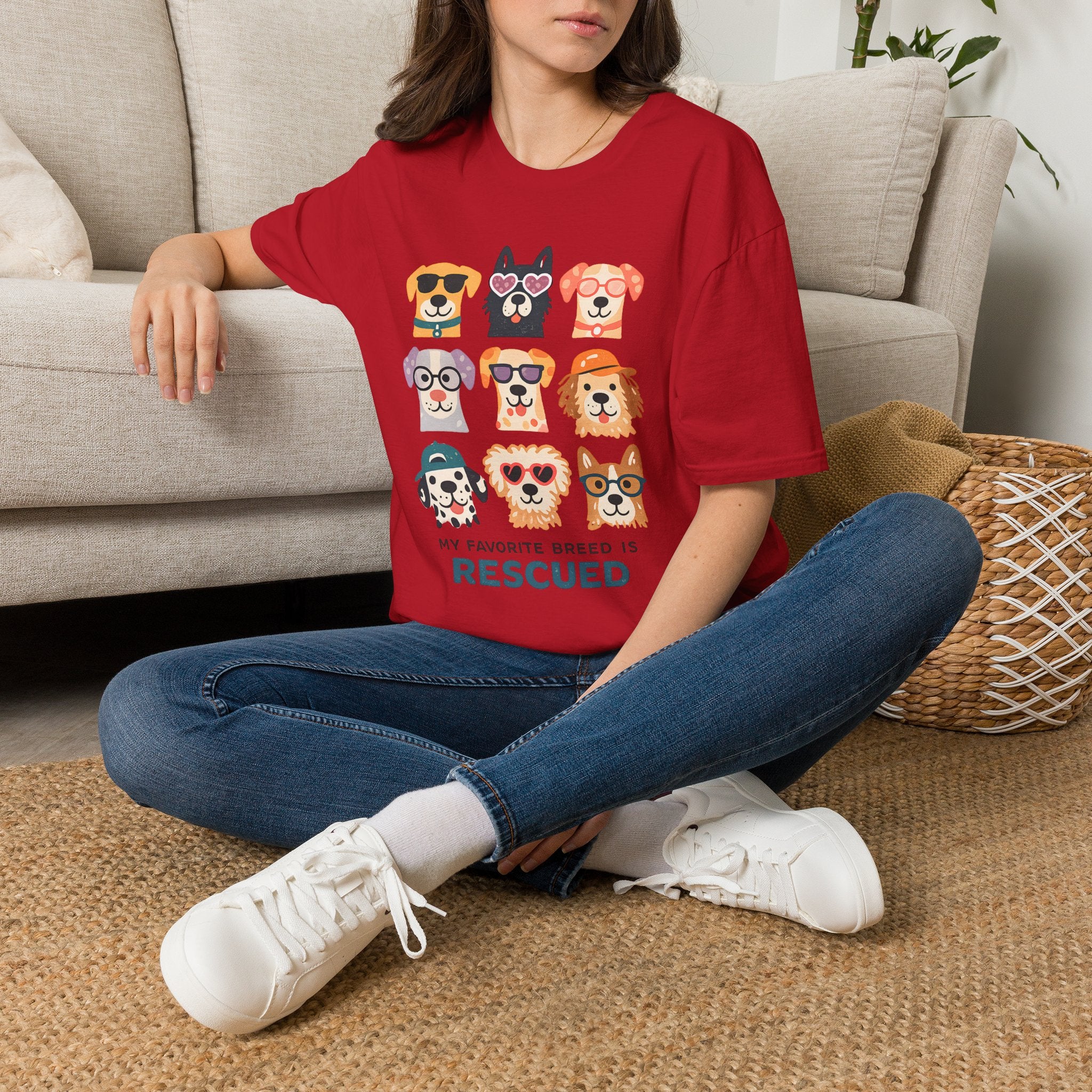My Favorite Breed Is Rescued T-Shirt