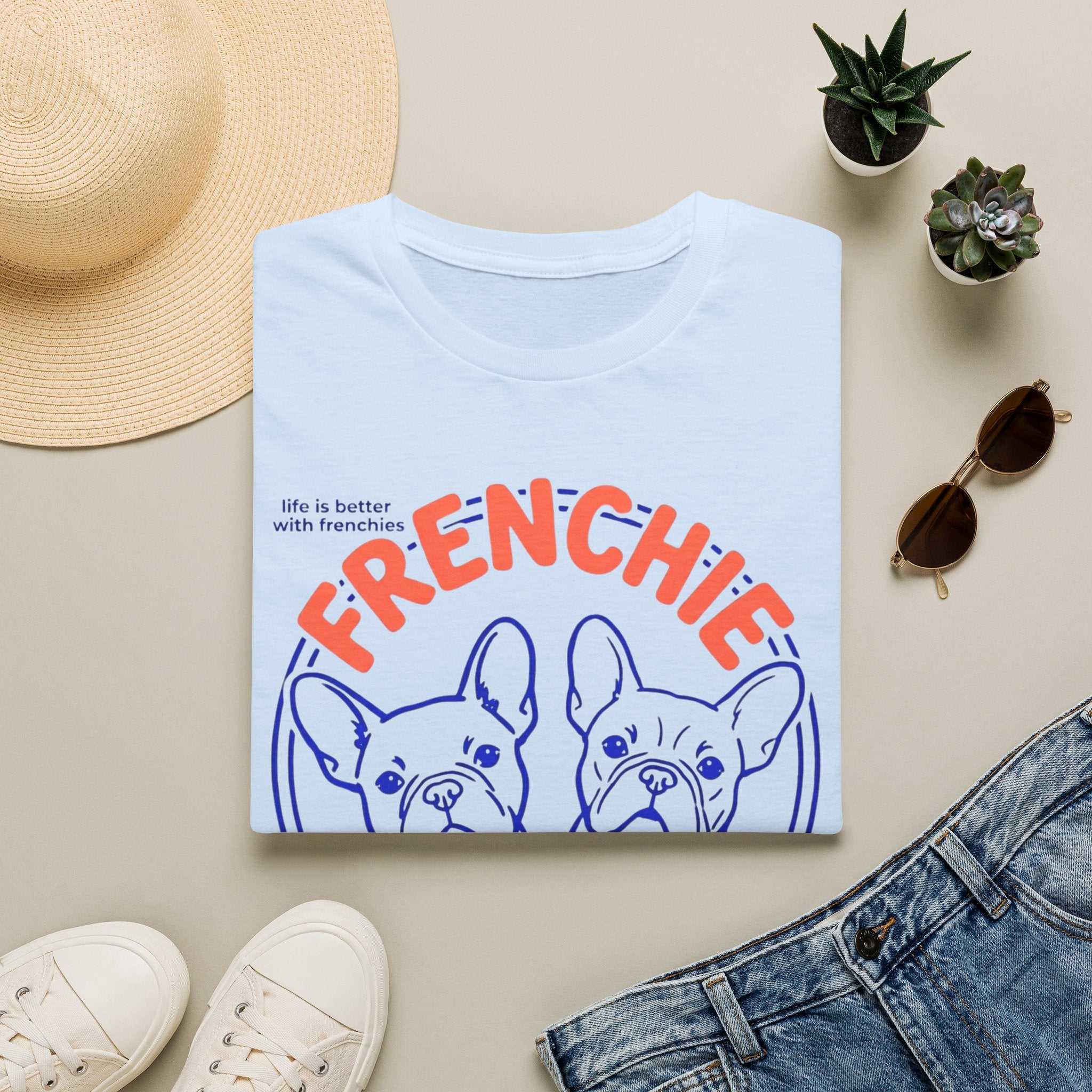 Frenchie Mom Club T-Shirt