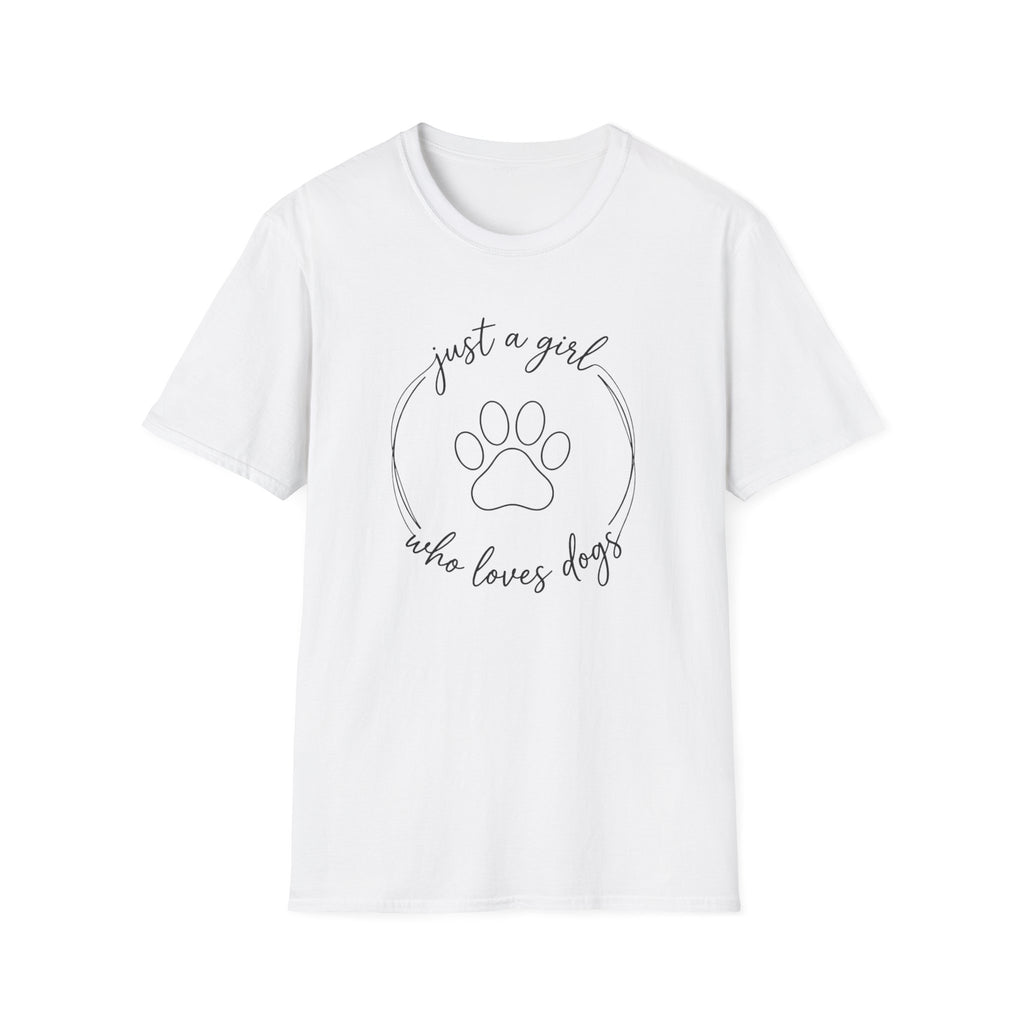 Just A Girl Who Loves Dogs T-Shirt