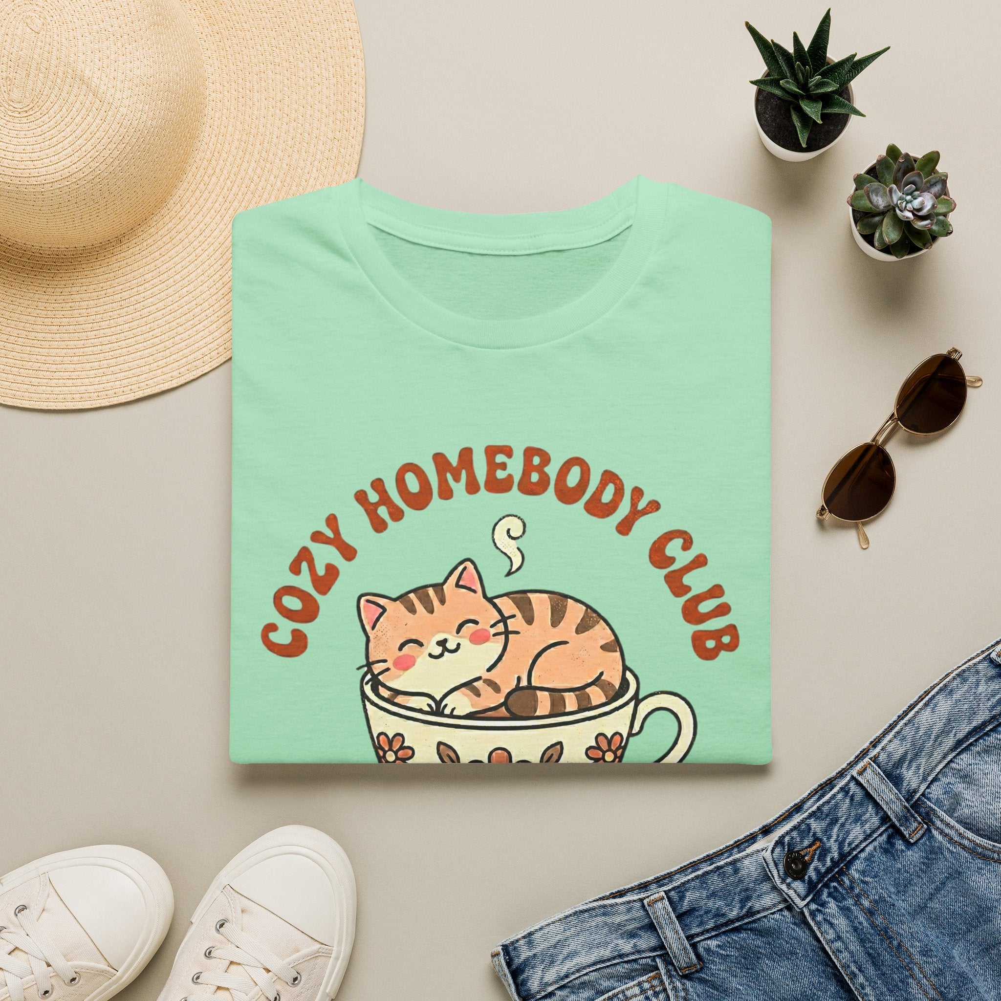 Cozy Homebody Club T-Shirt