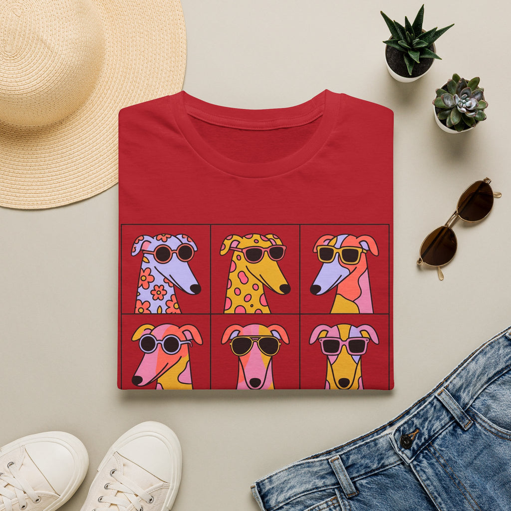 Grey Hound Pop Art T-Shirt
