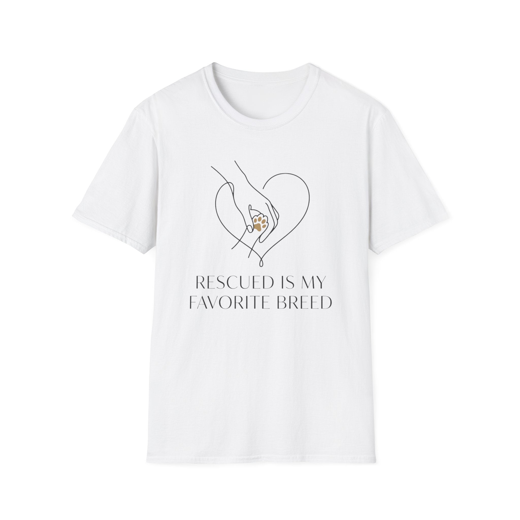 Rescued Is My Favorite Breed T-Shirt
