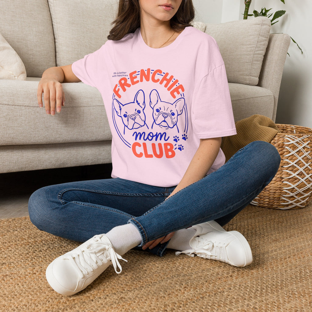 Frenchie Mom Club T-Shirt
