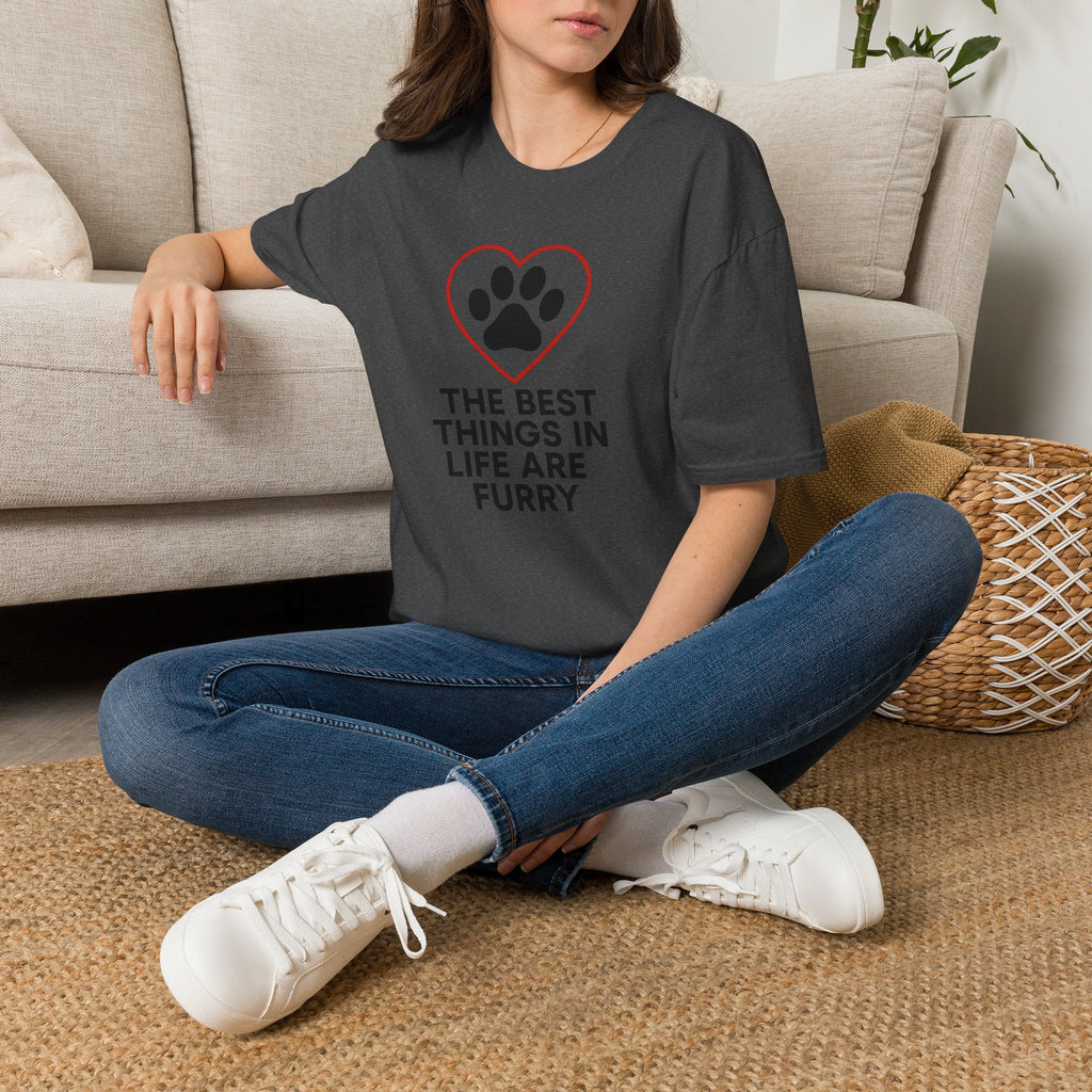 Red Heart Outline T-Shirt
