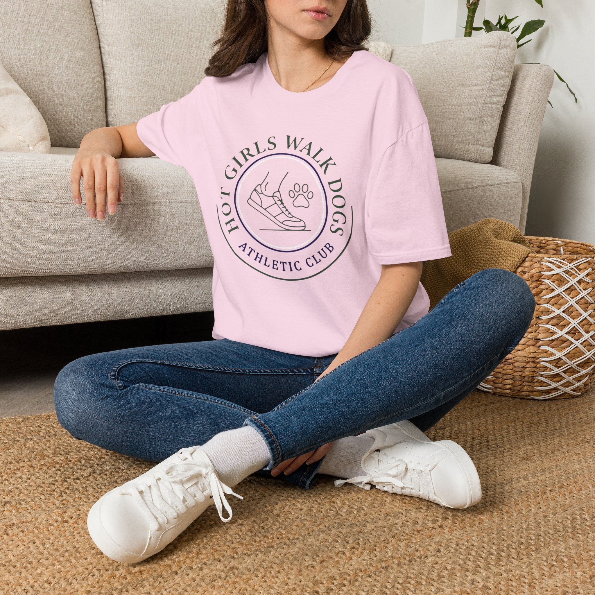 Hot Girls Walk Dogs T-Shirt