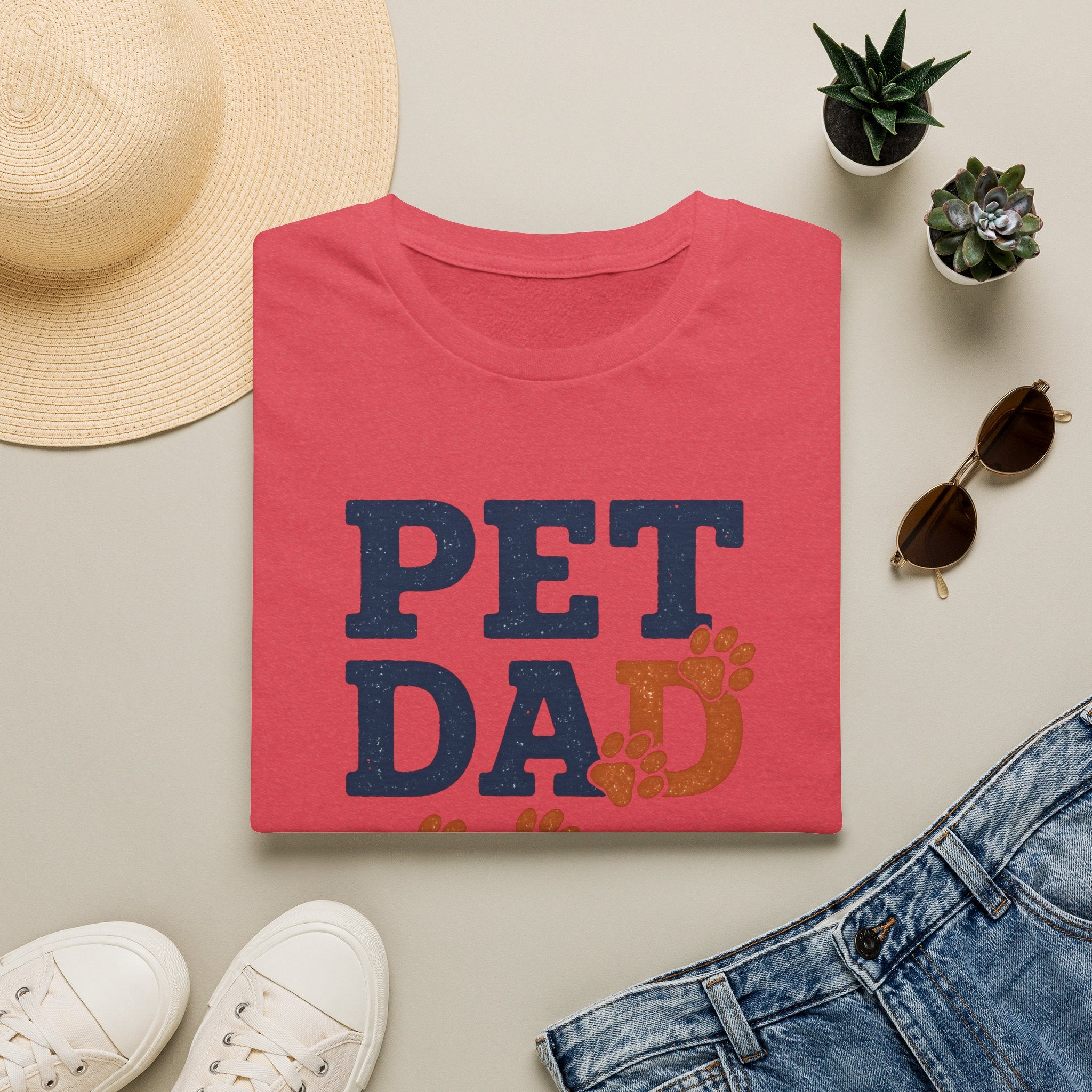 Pet Dad Logo T-Shirt