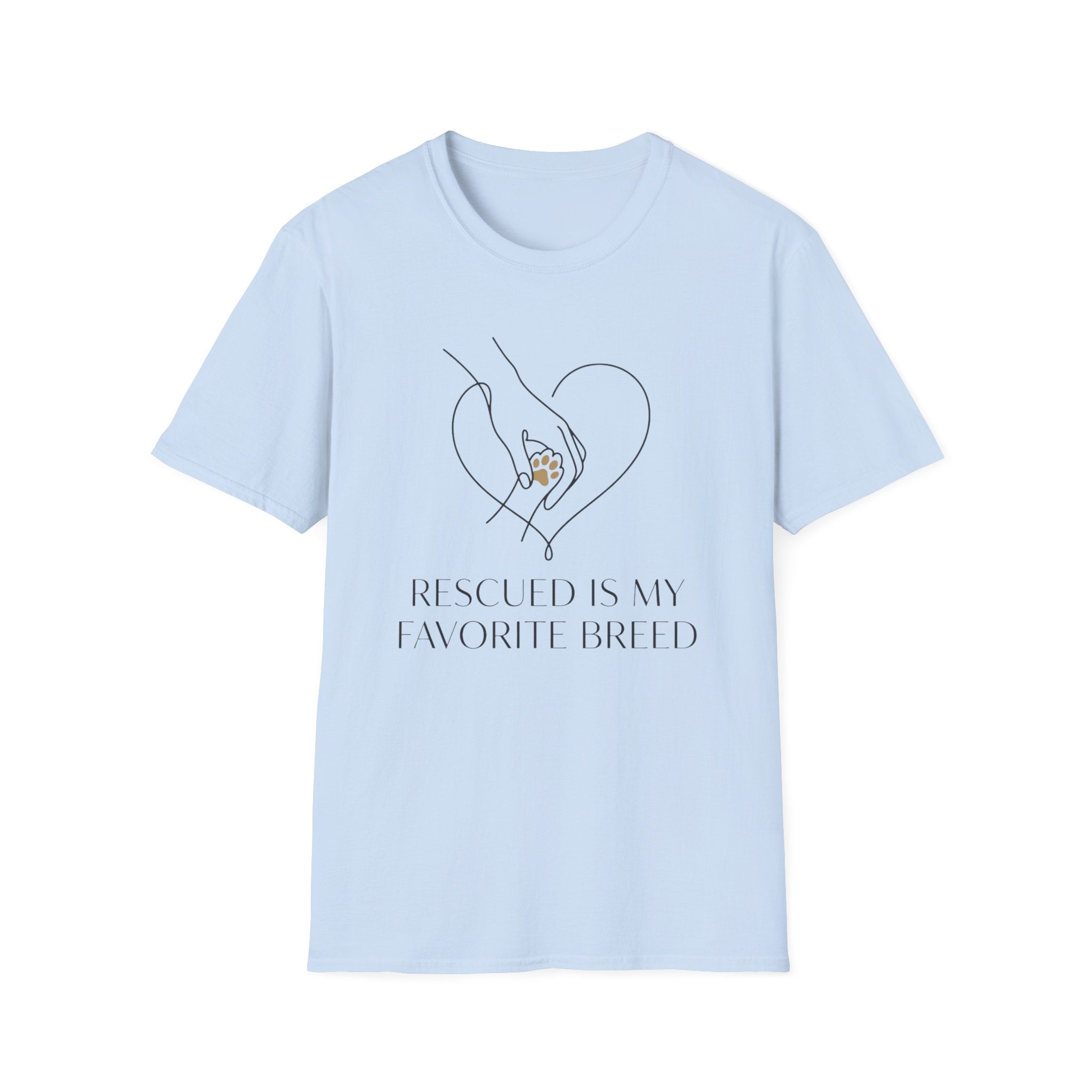 Rescued Is My Favorite Breed T-Shirt