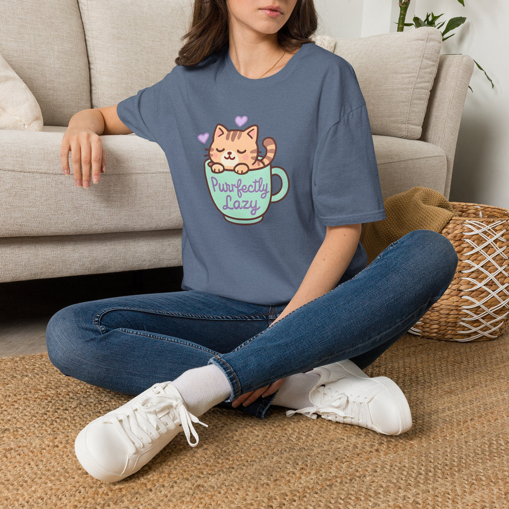 Perfectly Lazy Cat T-Shirt