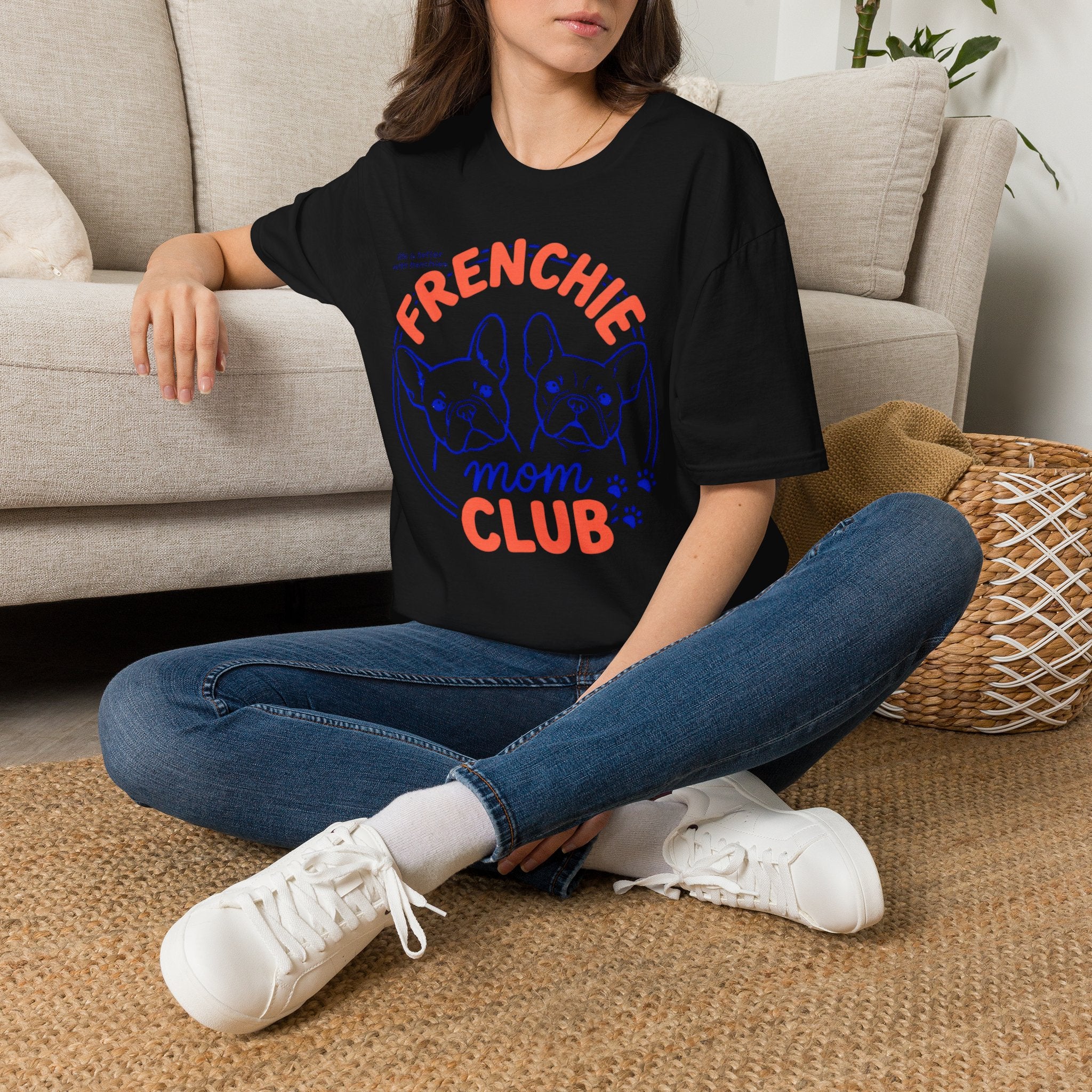 Frenchie Mom Club T-Shirt