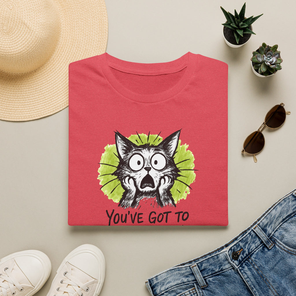 Shocked Kitten Expression T-Shirt