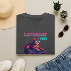 Neon cat boombox vibes T-Shirt