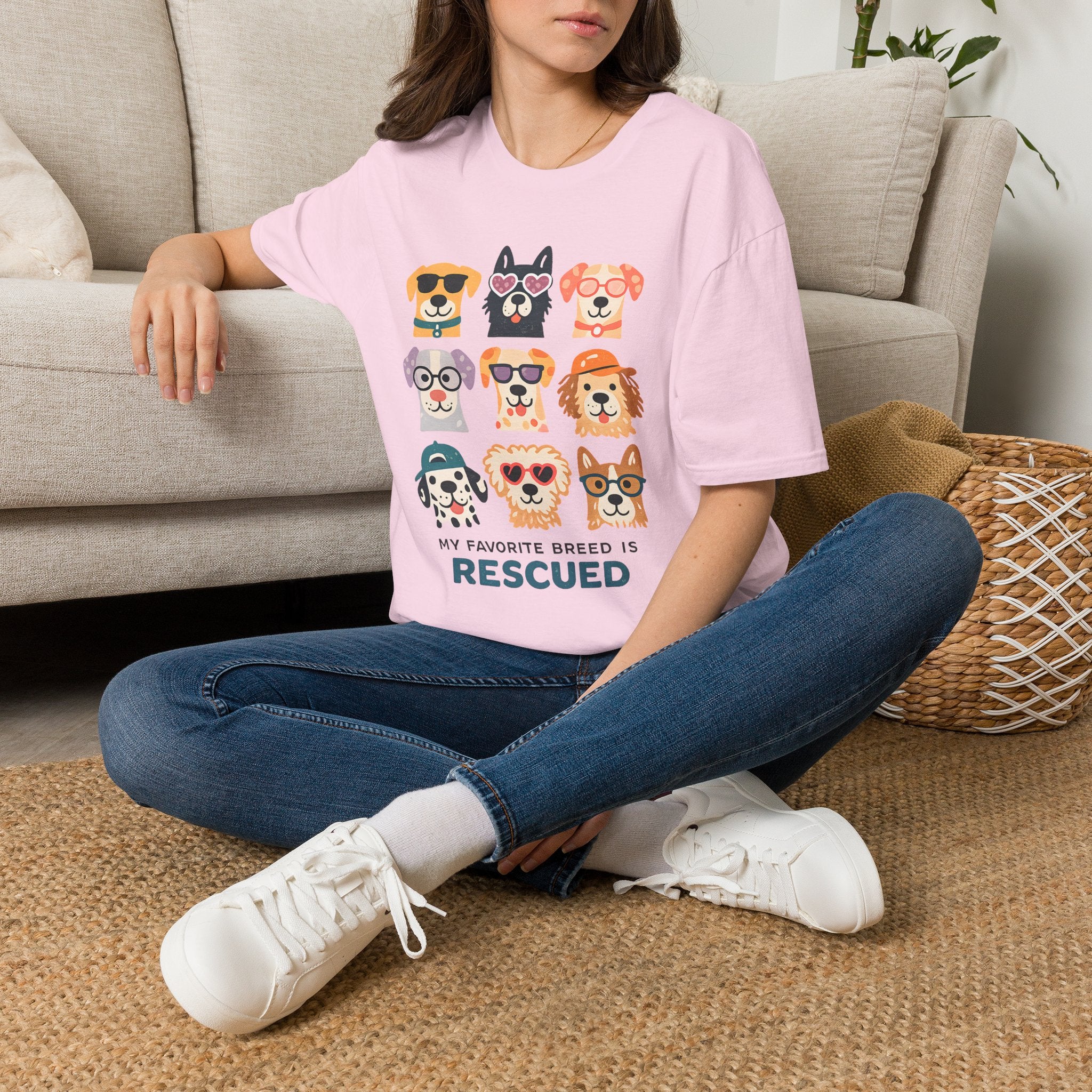 My Favorite Breed Is Rescued T-Shirt