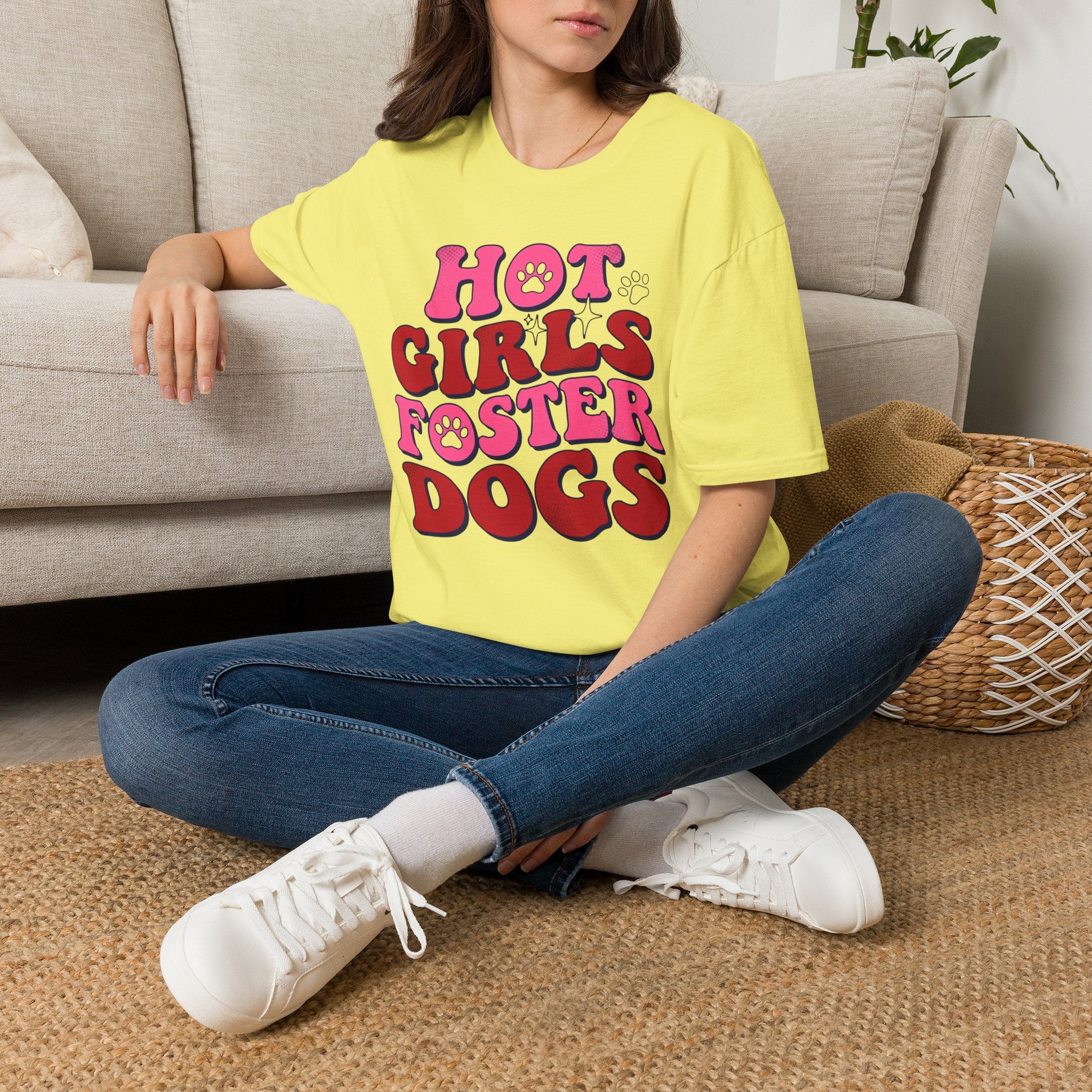 Hot GIrls Foster Dogs T-Shirt
