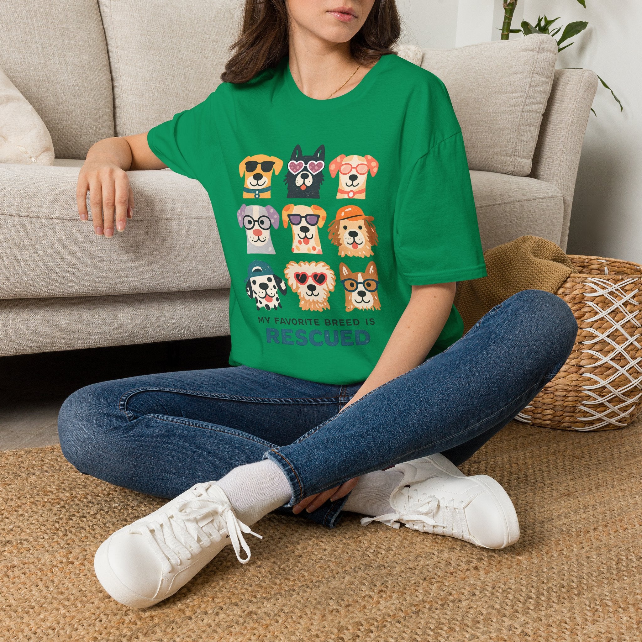 My Favorite Breed Is Rescued T-Shirt