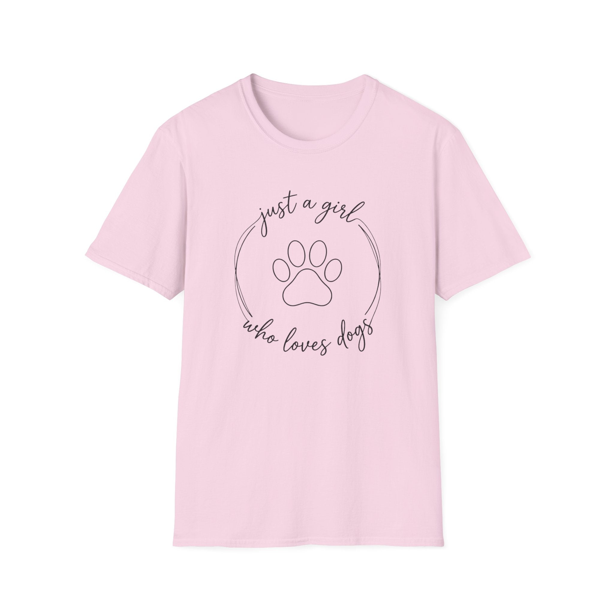 Just A Girl Who Loves Dogs T-Shirt