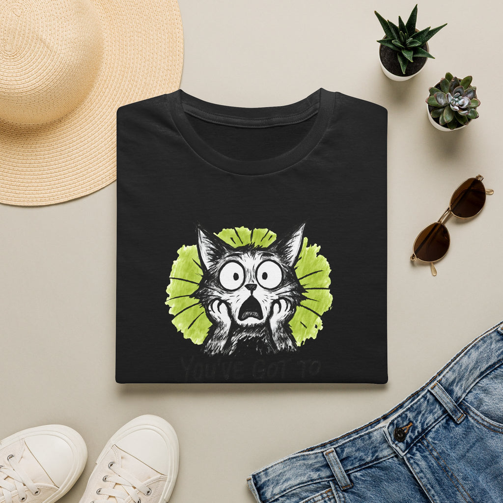 Shocked Kitten Expression T-Shirt
