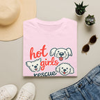 Hot Girls Rescue Dogs T-Shirt