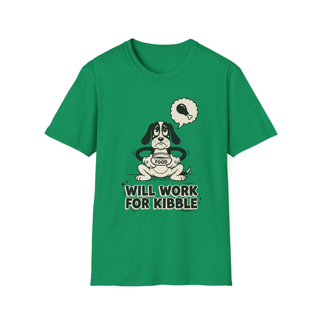 Will Work For Kibble T-Shirt