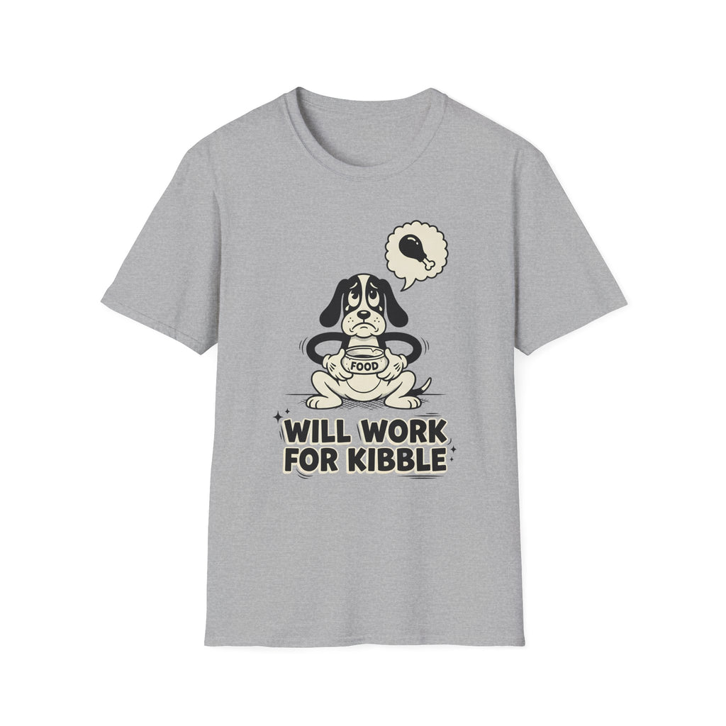 Will Work For Kibble T-Shirt