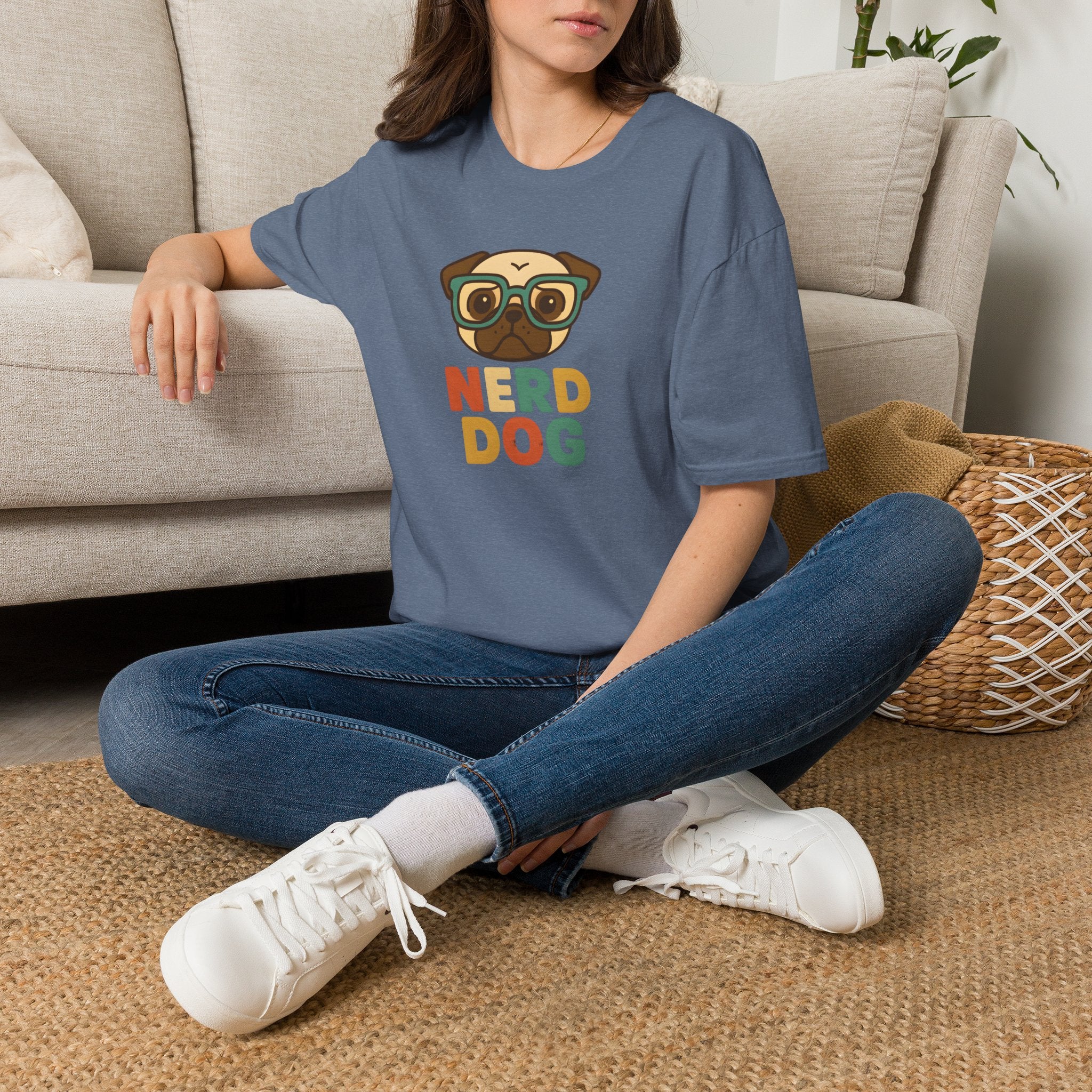 Nerdy Dog Logo T-Shirt