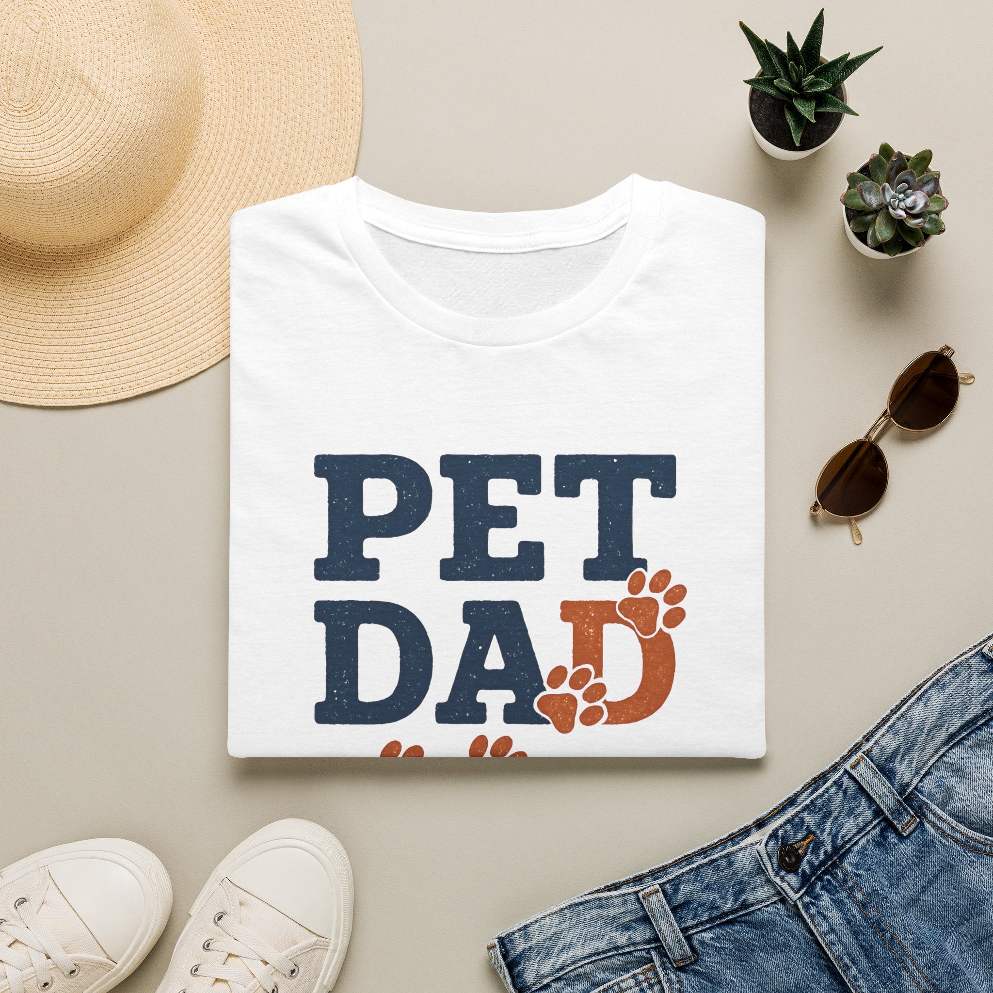 Pet Dad Logo T-Shirt