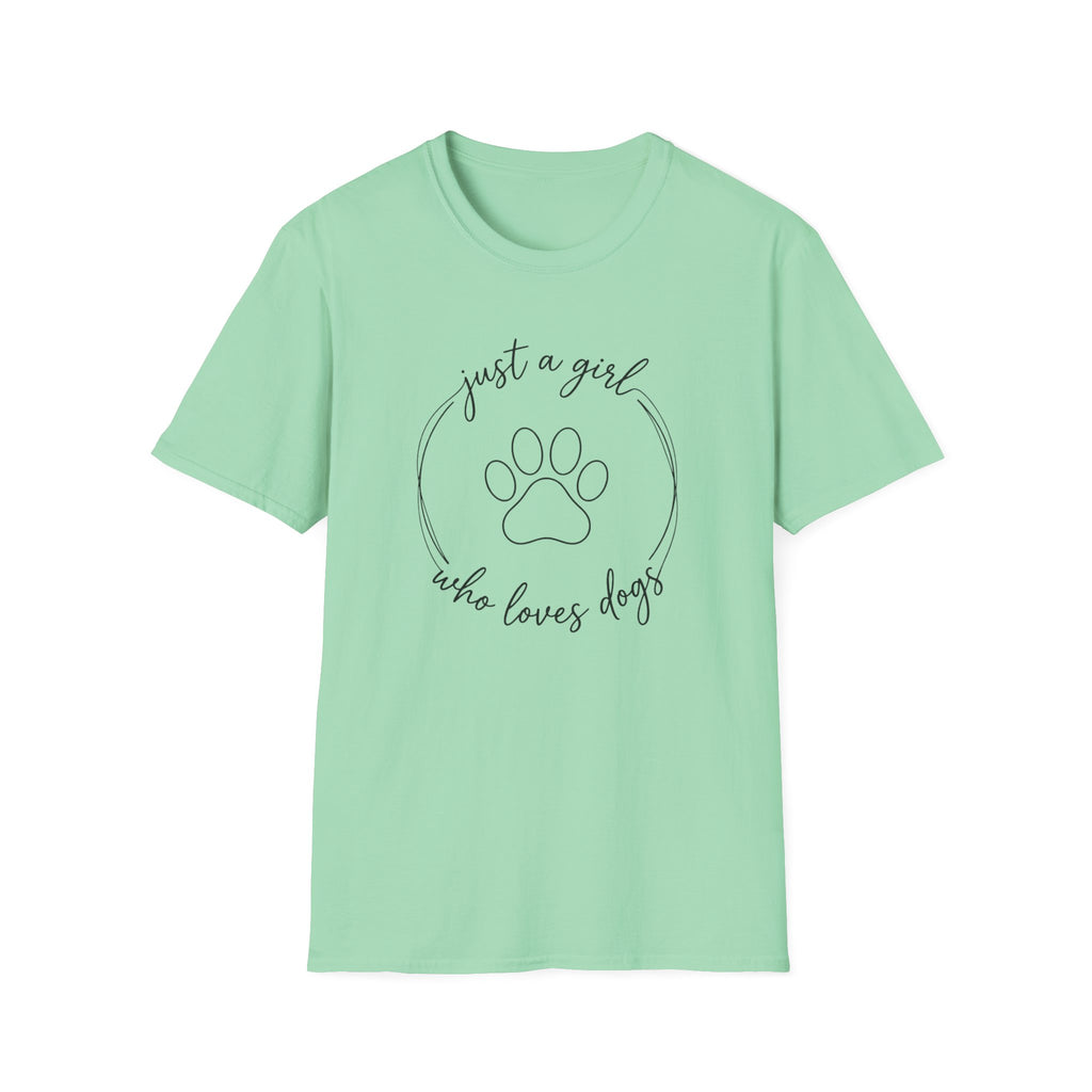 Just A Girl Who Loves Dogs T-Shirt