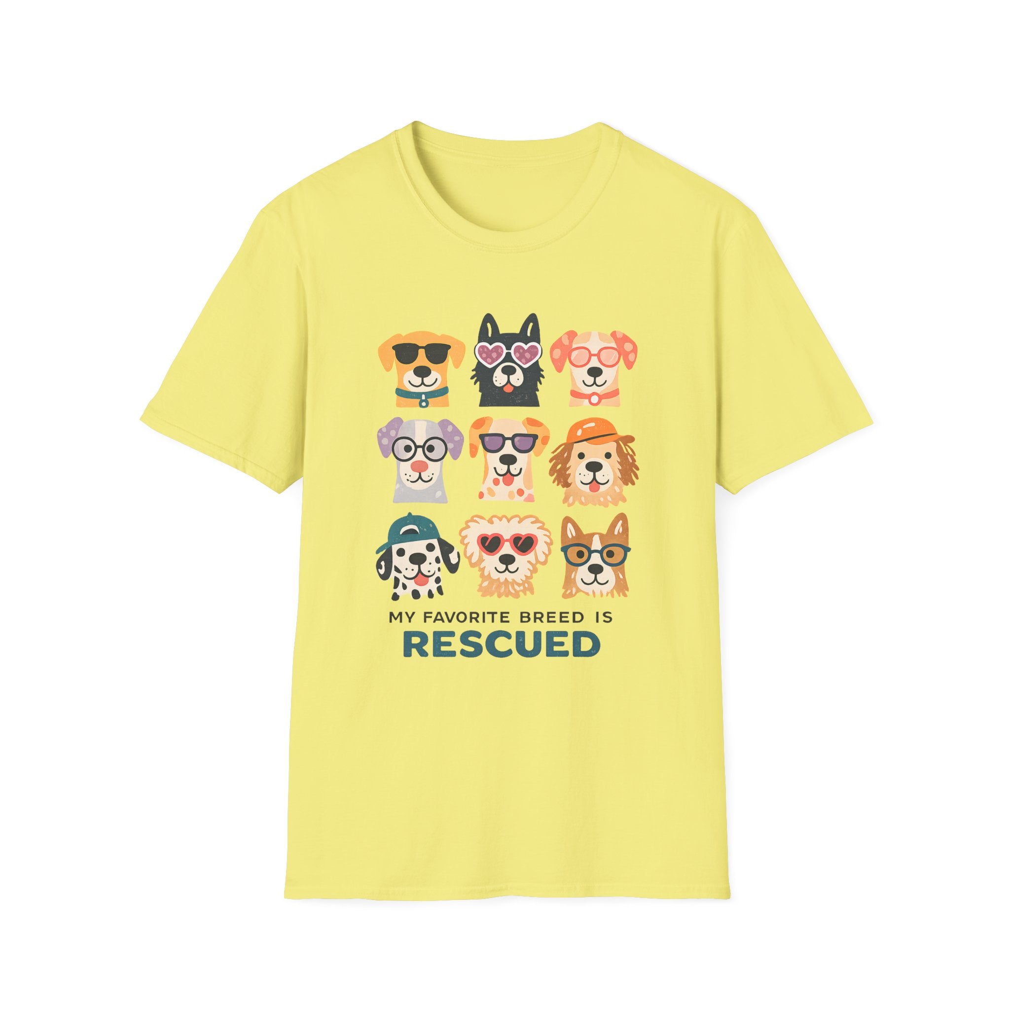 My Favorite Breed Is Rescued T-Shirt