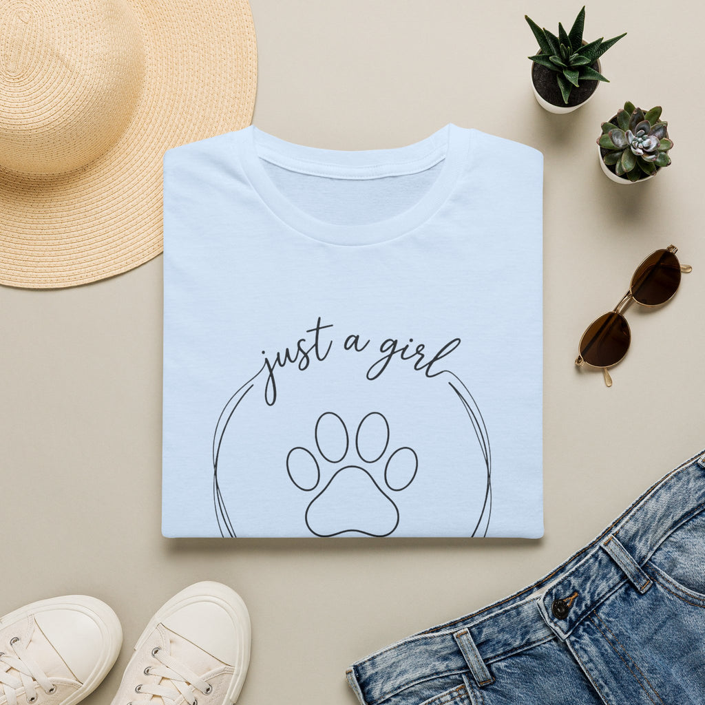 Just A Girl Who Loves Dogs T-Shirt