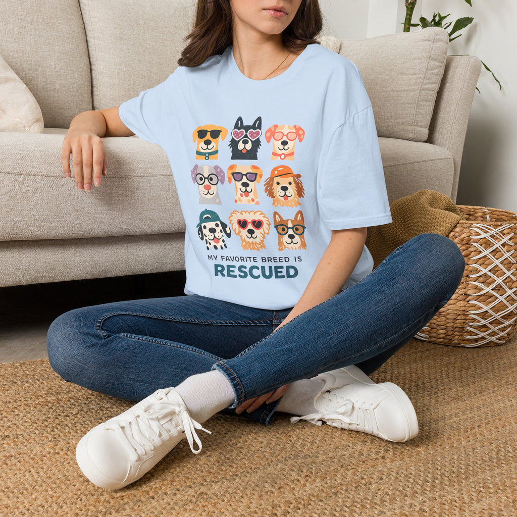 My Favorite Breed Is Rescued T-Shirt